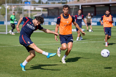 Fotos del entrenamiento de Osasuna de este lunes 7 de septiembre