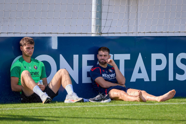 Fotos del entrenamiento de Osasuna de este lunes 7 de septiembre