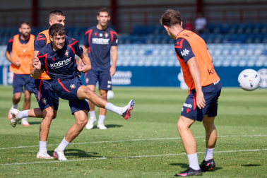 Fotos del entrenamiento de Osasuna de este lunes 7 de septiembre