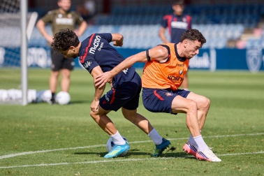 Fotos del entrenamiento de Osasuna de este lunes 7 de septiembre