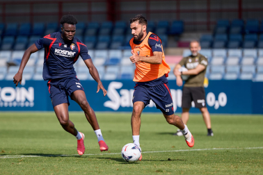 Fotos del entrenamiento de Osasuna de este lunes 7 de septiembre