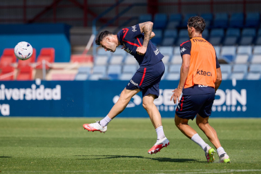Fotos del entrenamiento de Osasuna de este lunes 7 de septiembre