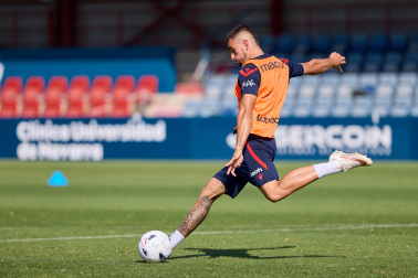 Fotos del entrenamiento de Osasuna de este lunes 7 de septiembre