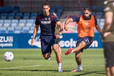 Fotos del entrenamiento de Osasuna de este lunes 7 de septiembre