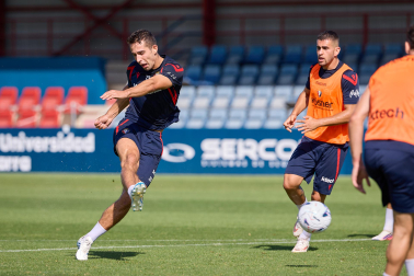Fotos del entrenamiento de Osasuna de este lunes 7 de septiembre