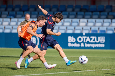 Fotos del entrenamiento de Osasuna de este lunes 7 de septiembre