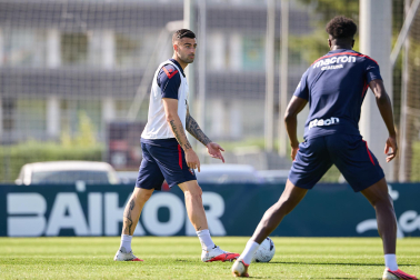 Fotos del entrenamiento de Osasuna de este lunes 7 de septiembre