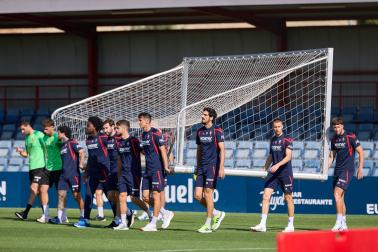 Fotos del entrenamiento de Osasuna de este lunes 7 de septiembre
