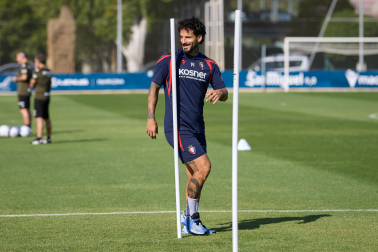 Fotos del entrenamiento de Osasuna de este lunes 7 de septiembre