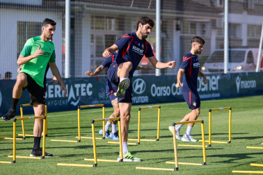 Fotos del entrenamiento de Osasuna de este lunes 7 de septiembre