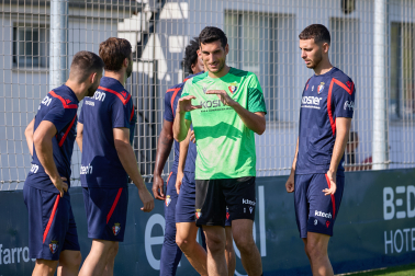 Fotos del entrenamiento de Osasuna de este lunes 7 de septiembre