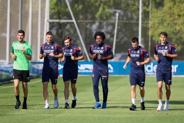 Fotos del entrenamiento de Osasuna de este lunes 7 de septiembre