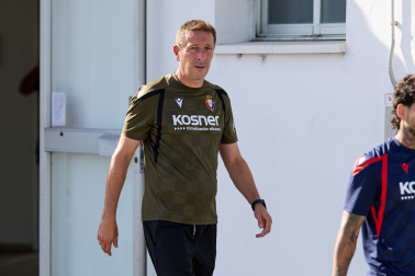 Fotos del entrenamiento de Osasuna de este lunes 7 de septiembre