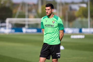 Fotos del entrenamiento de Osasuna de este lunes 7 de septiembre