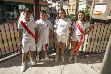 Azagra inició sus fiestas de 2026 con el lanzamiento del cohete este lunes, 7 de septiembre