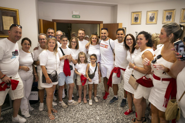Azagra inició sus fiestas de 2026 con el lanzamiento del cohete este lunes, 7 de septiembre