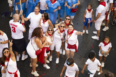 Azagra inició sus fiestas de 2026 con el lanzamiento del cohete este lunes, 7 de septiembre