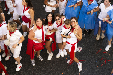 Azagra inició sus fiestas de 2026 con el lanzamiento del cohete este lunes, 7 de septiembre