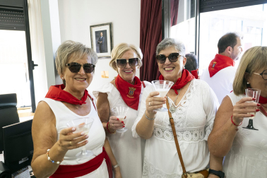 Azagra inició sus fiestas de 2026 con el lanzamiento del cohete este lunes, 7 de septiembre