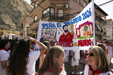 Azagra inició sus fiestas de 2026 con el lanzamiento del cohete este lunes, 7 de septiembre