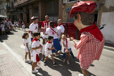 Azagra inició sus fiestas de 2026 con el lanzamiento del cohete este lunes, 7 de septiembre