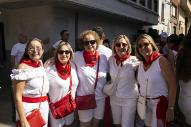 Azagra inició sus fiestas de 2026 con el lanzamiento del cohete este lunes, 7 de septiembre