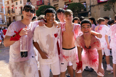 Calor, alegría, celebraciones y bailes en el arranque de las fiestas de Cintruéngio este lunes 7 de septiembre
