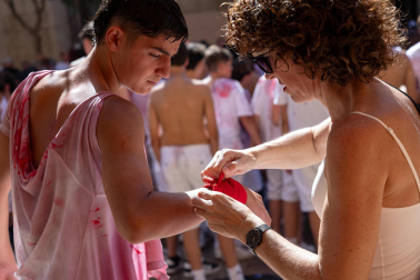 Calor, alegría, celebraciones y bailes en el arranque de las fiestas de Cintruéngio este lunes 7 de septiembre