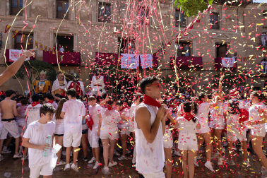 Calor, alegría, celebraciones y bailes en el arranque de las fiestas de Cintruéngio este lunes 7 de septiembre