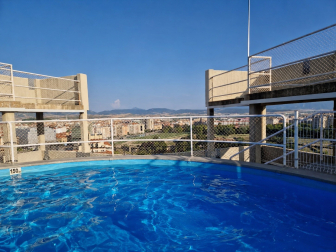 Piscina en la azotea