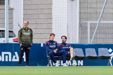 Foto del entrenamiento de Osasuna este 10 de septiembre