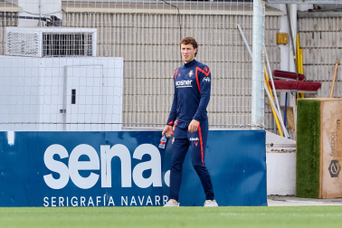 Foto del entrenamiento de Osasuna este 10 de septiembre