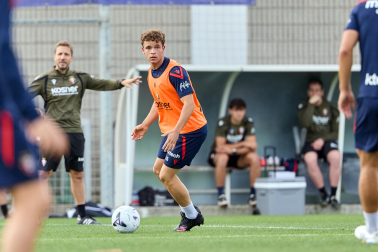 Foto del entrenamiento de Osasuna este 10 de septiembre