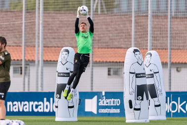 Foto del entrenamiento de Osasuna este 10 de septiembre