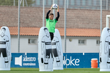 Foto del entrenamiento de Osasuna este 10 de septiembre