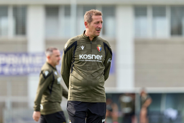 Foto del entrenamiento de Osasuna este 10 de septiembre