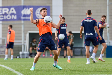 Foto del entrenamiento de Osasuna este 10 de septiembre