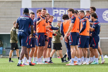 Foto del entrenamiento de Osasuna este 10 de septiembre