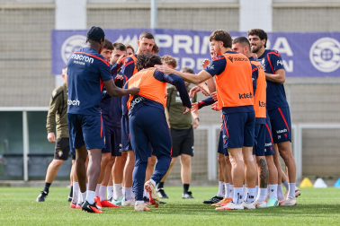 Foto del entrenamiento de Osasuna este 10 de septiembre