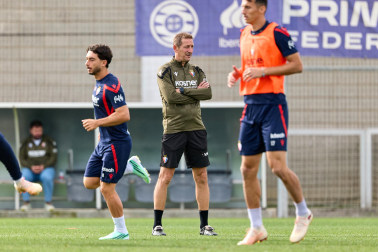 Foto del entrenamiento de Osasuna este 10 de septiembre