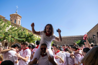 Foto del cohete de las fiestas de Fitero 2026