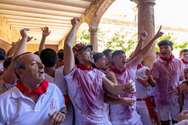 Foto del cohete de las fiestas de Fitero 2026