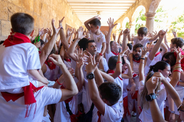 Foto del cohete de las fiestas de Fitero 2026