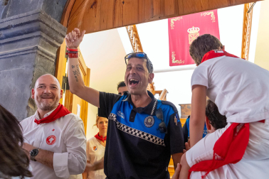 Foto del cohete de las fiestas de Fitero 2026
