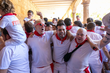 Foto del cohete de las fiestas de Fitero 2026