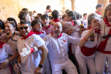 Foto del cohete de las fiestas de Fitero 2026