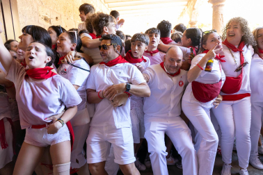 Foto del cohete de las fiestas de Fitero 2026