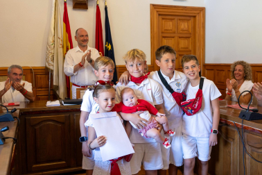 Foto del cohete de las fiestas de Fitero 2026
