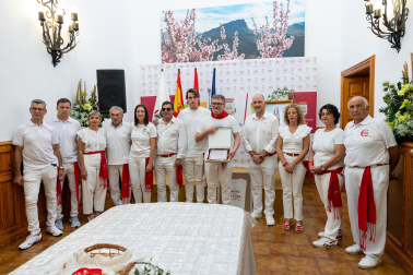 Foto del cohete de las fiestas de Fitero 2026