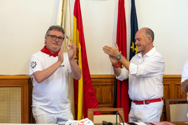 Foto del cohete de las fiestas de Fitero 2026